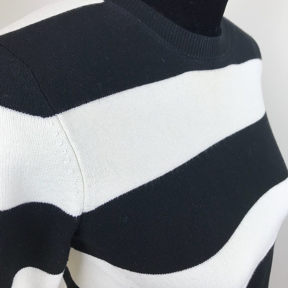 Theory Prosecco Harmona S striped crop top - Picture 4 of 6